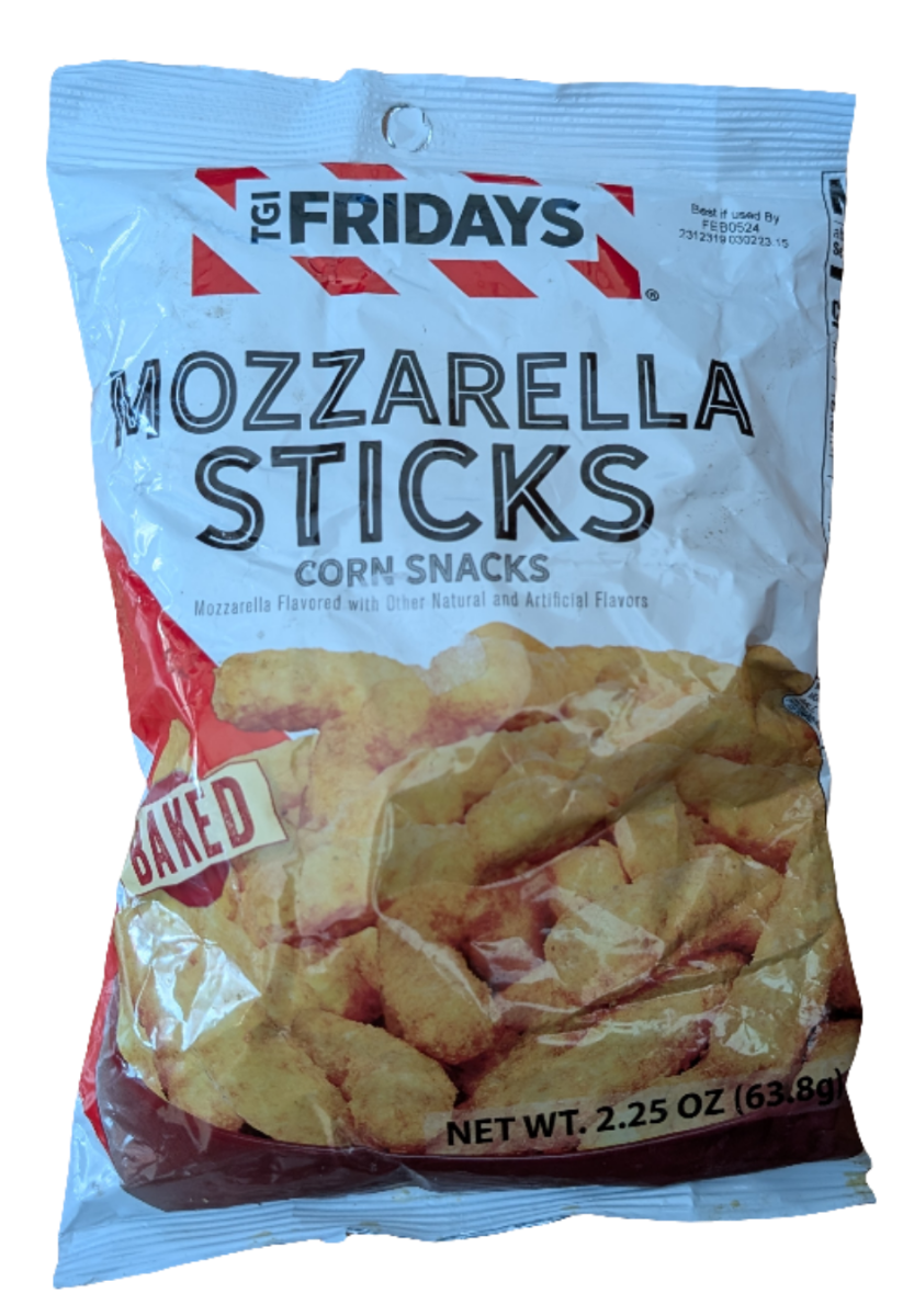 TGI Fridays Mozzarella Sticks Corn Snacks, 2.25 oz