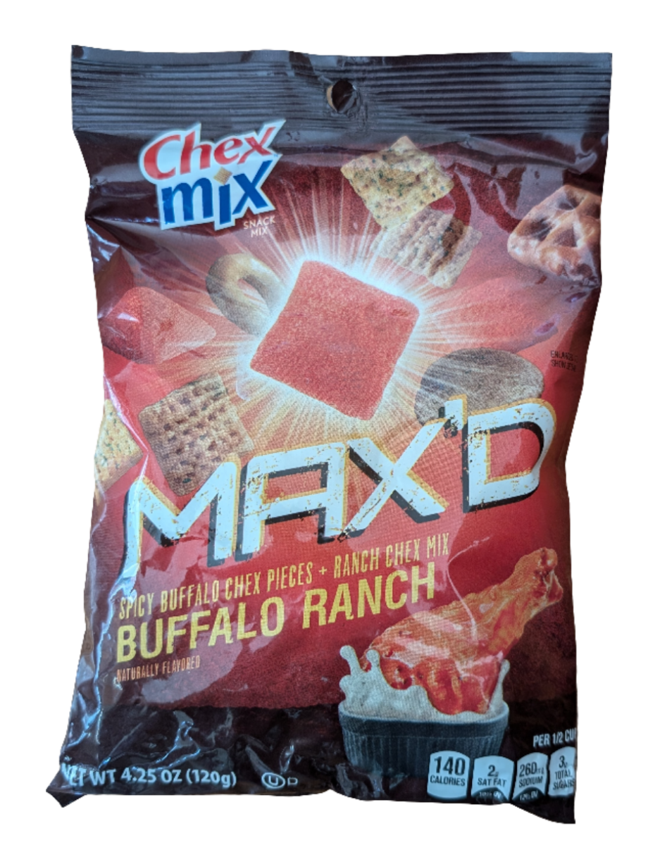 Chex Mix Max'd, Buffalo Ranch, 4.25 oz