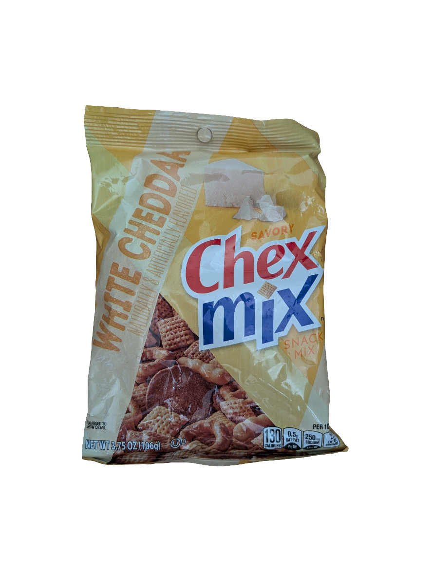 Chex Mix White Cheddar, 3.75 oz