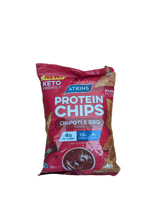 Atkins Protein Chips, Chipotle BBQ, 1.1 oz