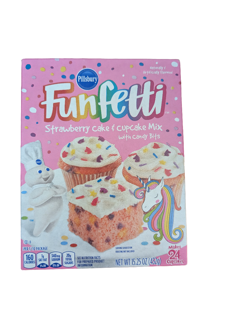 Funfetti Strawberry, 15.25 oz