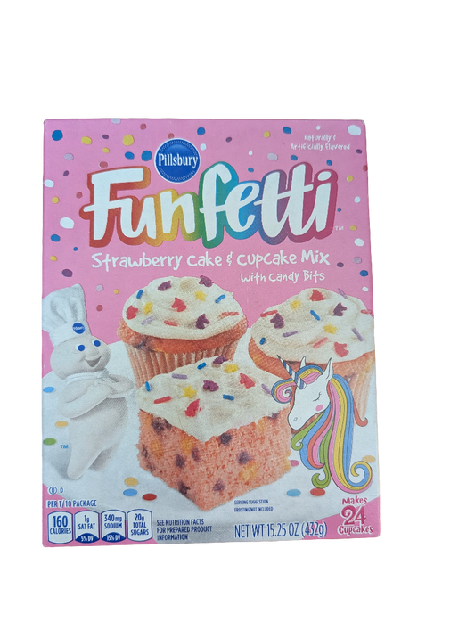 Funfetti Strawberry, 15.25 oz